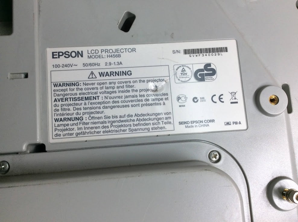 [AU] Epson EB-470 H456B Ultra Short Throw Projector HDMI VGA LAMP HOURS 1759H