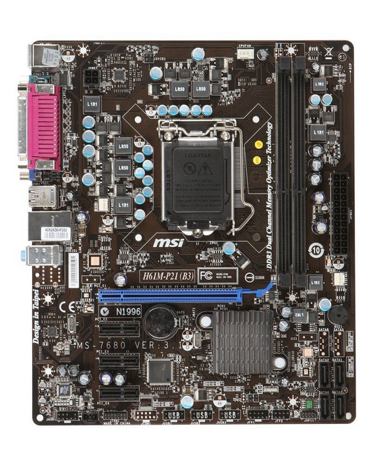 MSI H61M-P21 (B3) Motherboard micro ATX LGA 1155 USB3.0 VGA Intel H61 Au Seller