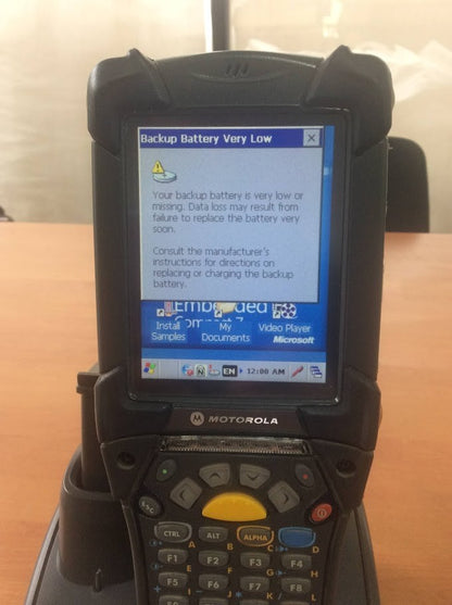 Motorola  Symbol MC92N0 Barcode Scanner with Stand+Charger+Extra Battery [AU]