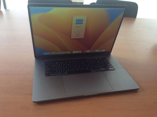 Apple Macbook Pro A2141 Laptop 16'' i9-9980HK@2.40GHz 32GBRAM 1TBSSD EMC3347 A-