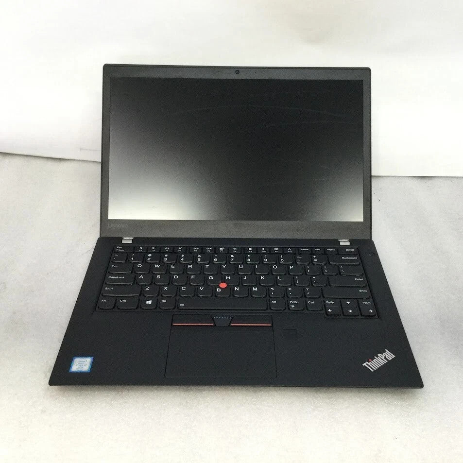 Lenovo ThinkPad T470s Laptop 14" i7-6600U 8GBRAM 256GBSSD USB-C Win11 Black A-