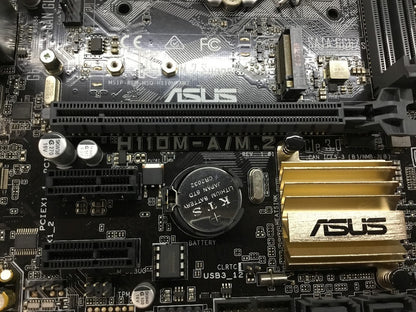 [AU] ASUS H110M-A/M.2 Motherboard microATX DDR4 LGA 1151 VGA DVI HDMI Intel H110
