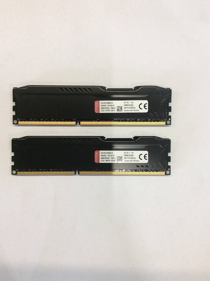 Kingston HyperX FURY 16GB DDR3 HX316C10FBK2/16 1600MHz Desktop Memory  [AU]