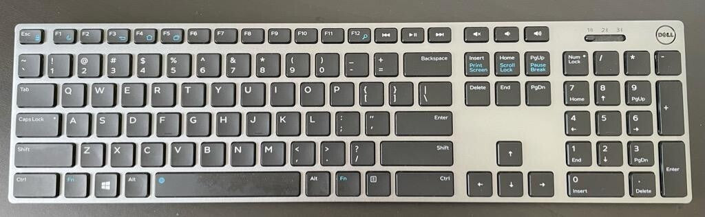 Dell KM717 Premier Wireless with numeric keypad Grey Bluetooth English Au Stock