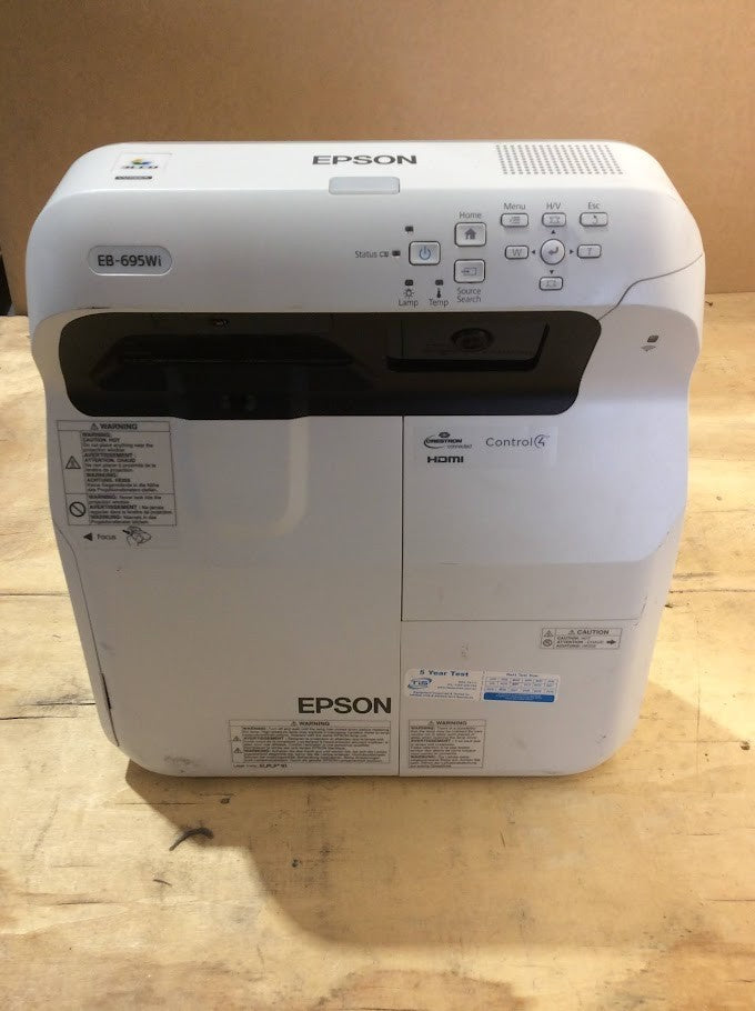 Epson EB-695Wi Ultra Short Throw Projector - Lamp Hours 5073h White [AU Seller]