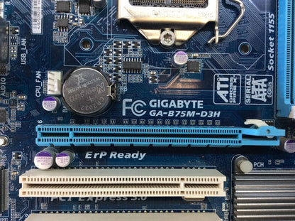 GIGABYTE GA-B75M-D3H Motherboard DDR3 microATX LGA 1155 VGA DVI HDMI Intel B75
