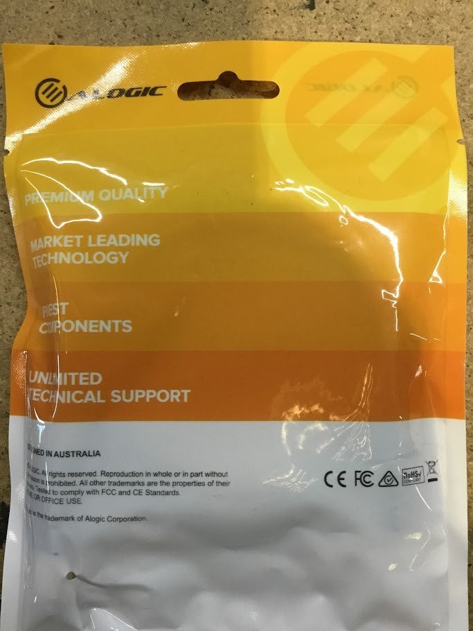 Brand New Alogic 1m USB3.1 USB-B (M) to USB-C (M) 1m Cable Black [AU Seller]