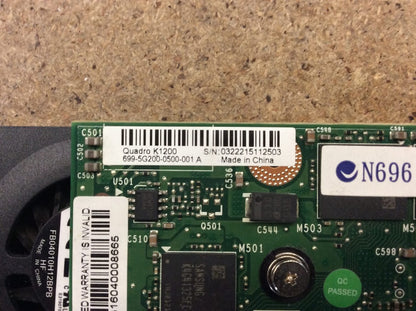 NVIDIA Quadro K1200 GDDR5 Video Card Mini-DisplayPort Tested Au Seller