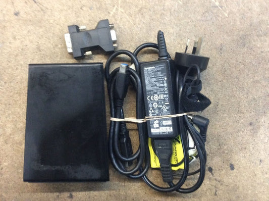 Lenovo ThinkPad USB 3.0 DU9019D1 Docking Station with Charger Black Au Seller