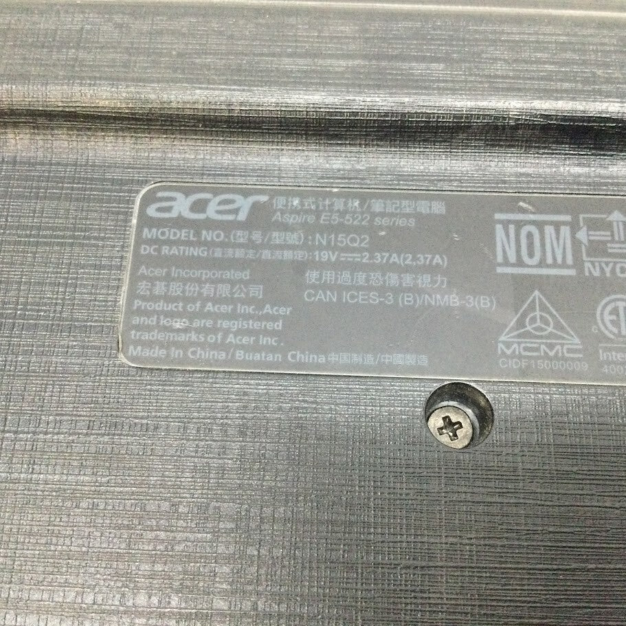 Acer Aspire E E5-522 Laptop 15.6" AMD A4-7210 8GB 1000GB VGA HDMI Au Seller A-