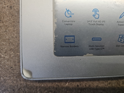 DELL Inspiron 5491 2-in-1 Laptop 14'' i3-10110U 4GBRAM 256GBSSD USB-C Silver C