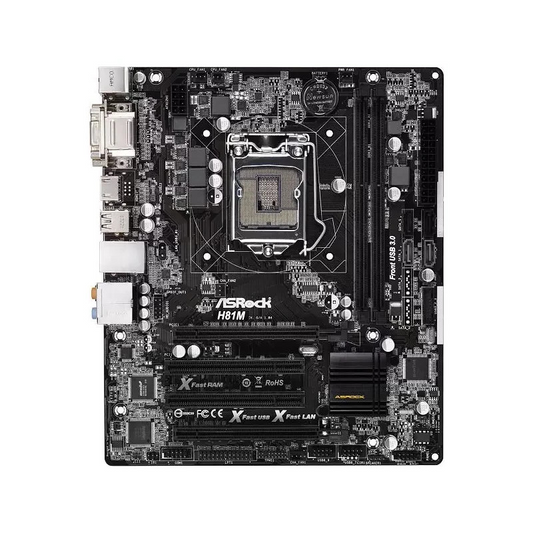 [AU Seller] Asrock H81M Motherboard micro ATX LGA 1150 HDMI DVI VGA Intel H81