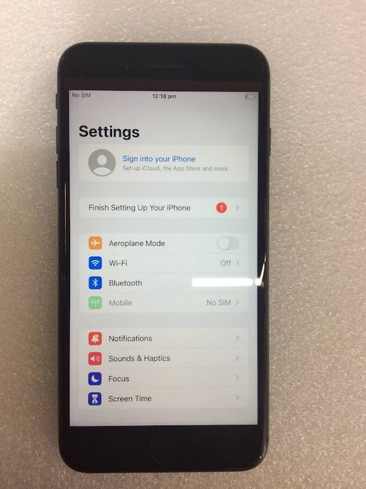 Apple A1864 iPhone 8 Plus Phone 5.5" 64GB Wi-Fi Bluetooth Touch Starry Gray A-
