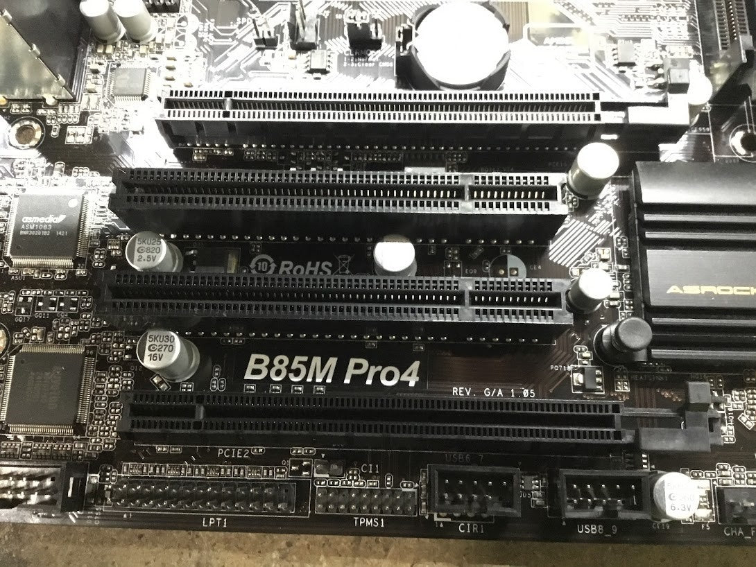 Asrock B85M Pro4 Motherboard micro ATX LGA 1150 DVI VGA HDMI Intel B85 Au Seller