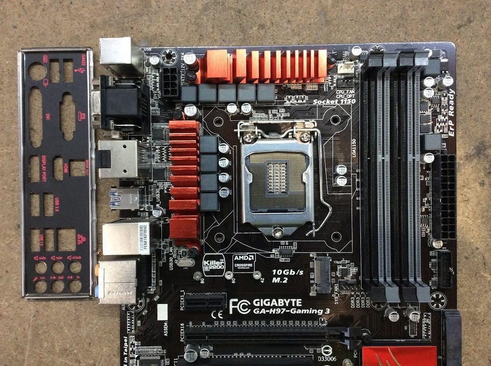 [AU]GIGABYTE GA-H97-Gaming 3 Motherboard ATX LGA 1150 DDR3 DVI DP HDMI Intel H97