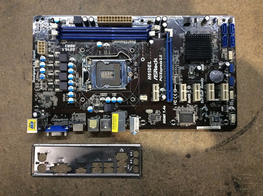 [AU Seller] Asrock H61DEL Motherboard DDR3 ATX LGA 1155 VGA HDMI Intel H61
