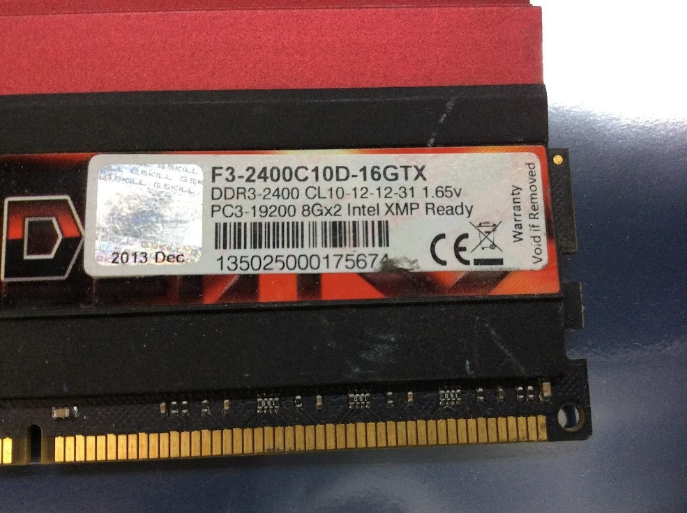 G.SKILL Trident X F3-2400C10D-16GTX DDR3-2400 Desktop Memory KIT OF 2 [AU Stock]