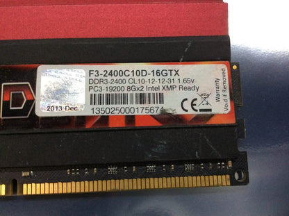 G.SKILL Trident X F3-2400C10D-16GTX DDR3-2400 Desktop Memory KIT OF 2 [AU Stock]