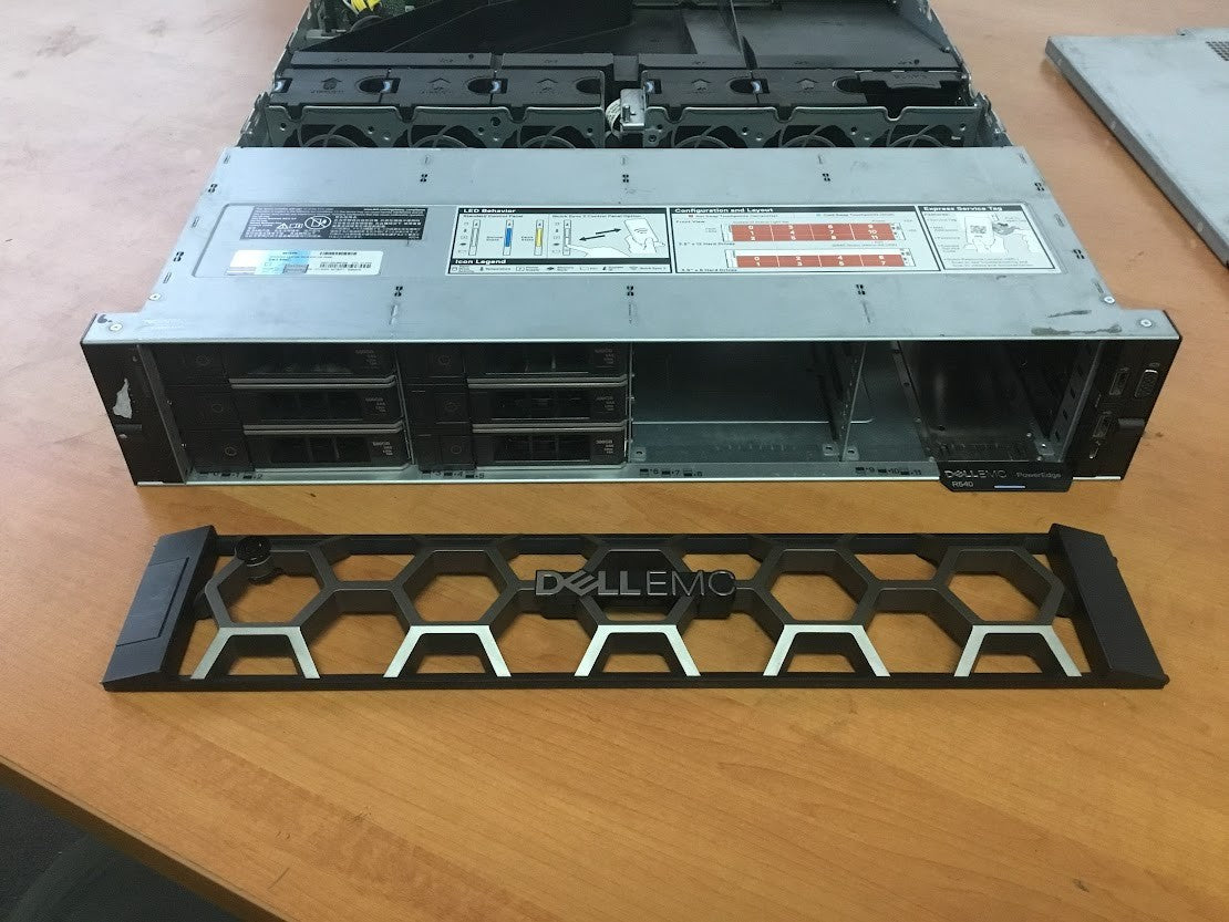 Dell R540 Server Xeon Silver 4214R+16GBPC4+4x600GB+2x300GB +Dual 500W PSU RAID