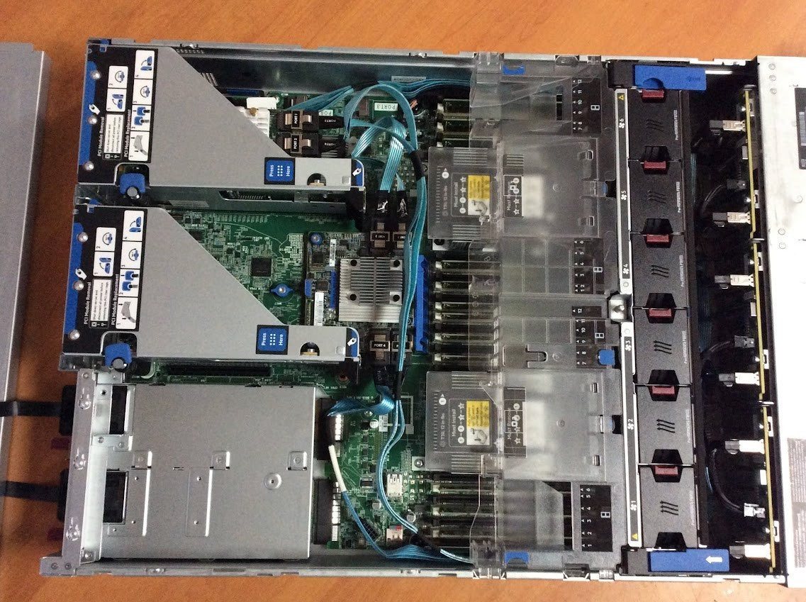 HP Proliant DL380 Gen10 Rack Server 2 x Gold 5120@2.2GHz 192GBRAM 4x1.2TBHDD A-