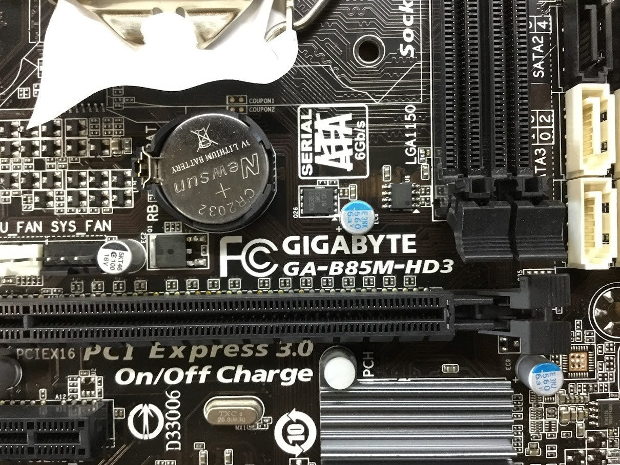 GIGABYTE GA-B85M-HD3 Motherboard mini ATX DDR3 LGA 1150 HDMI DVI VGA Intel B85
