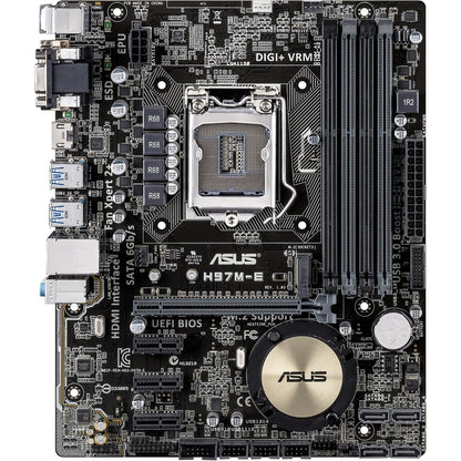 ASUS H97M-E Motherboard microATX DDR3 LGA 1150 HDMI VGA DVI Intel H97 [AU]