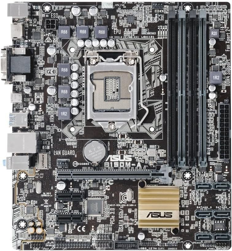 [AU] ASUS B150M Motherboard DDR4 microATX LGA 1151 HDMI DVI VGA USB-C Intel B150