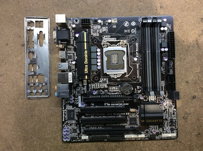 GIGABYTE GA-H87M-D3H Motherboard DDR3 microATX LGA 1150 HDMI DVI VGA Intel H87