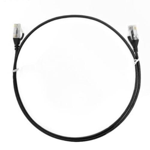 Brand New 4CABLING 3M Cat 6 RJ45-RJ45 Ultra Thin Lszh Network Cable Colour Black