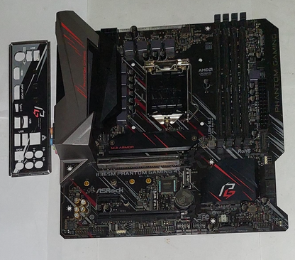 Asrock B365M Phantom Gaming 4 Motherboard micro ATX LGA 1151 HDMI DP Intel B365