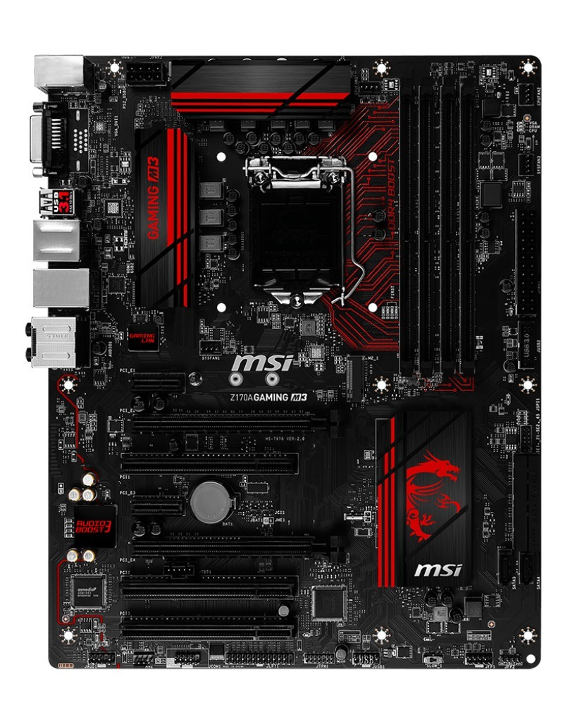 [AU Seller]MSI Z170A GAMING M3 Motherboard DDR4 ATX LGA 1151 DVI HDMI Intel Z170