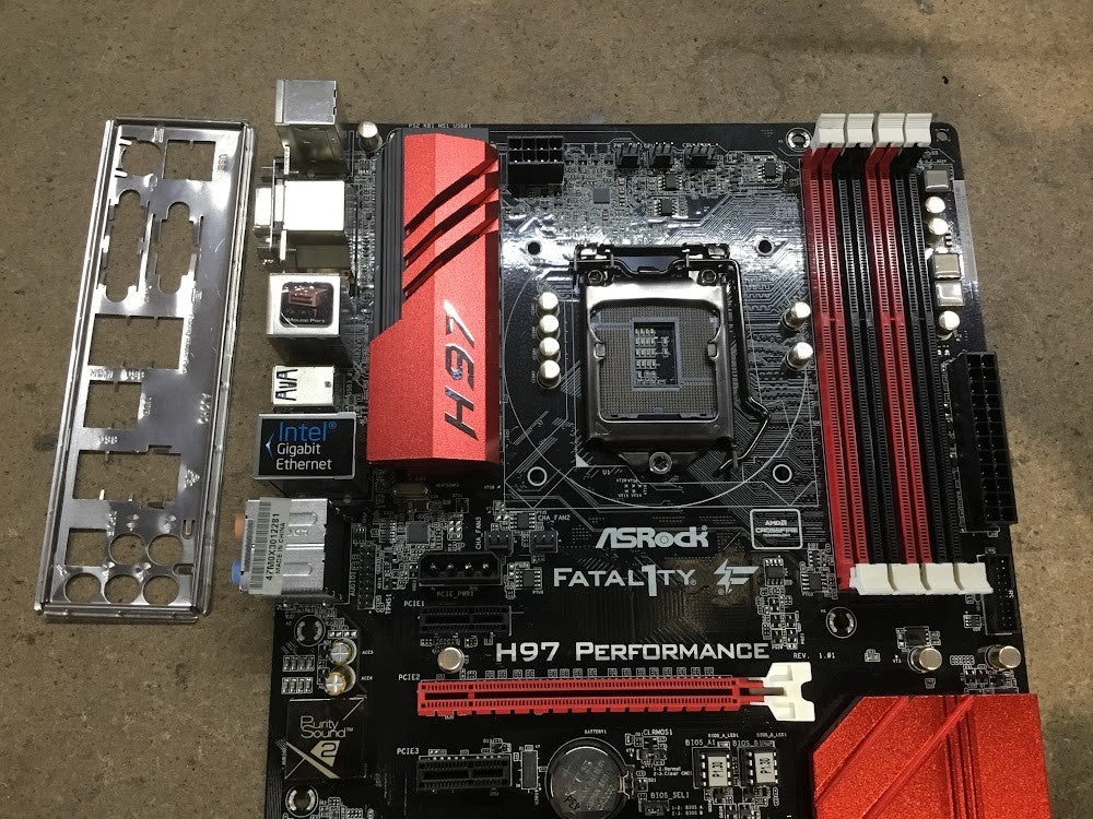 Asrock Fatal1ty H97 Performance Motherboard ATX LGA 1150 DVI VGA HDMI Intel H97