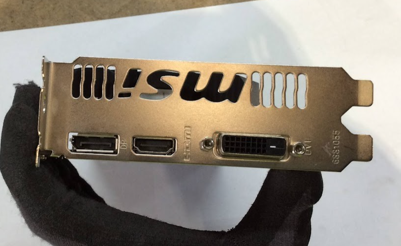MSI GeForce GTX 1050 2GT OC NVIDIA 2 GB GDDR5 Graphic Card HDMI DP [AU Seller]
