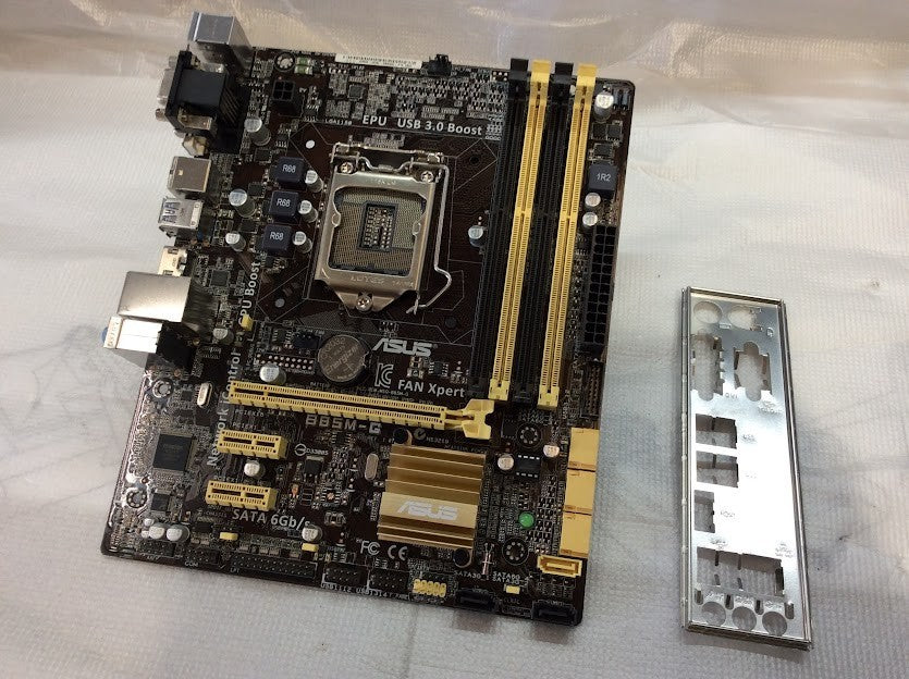 ASUS B85M-G Motherboard DDR3 microATX LGA 1150 VGA HDMI DVI Intel B85 [AU Stock]