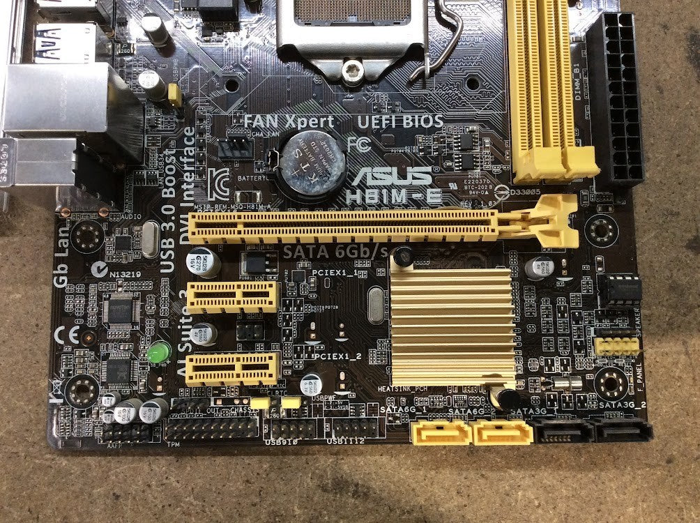[AU Seller] ASUS H81M-E Motherboard microATX DDR3 LGA 1150 VGA DVI Intel H81