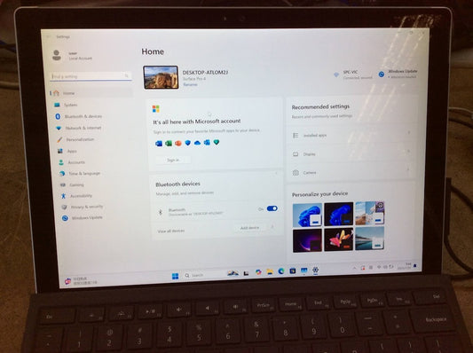 Microsoft Surface 1724 Tablet 12.3'' M3-6Y30 4GBRAM 128GBSSD Touch Au Seller A-