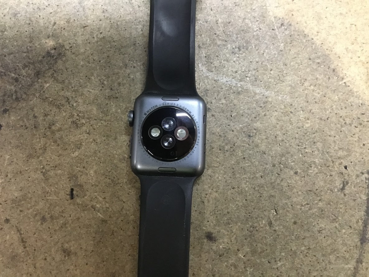 Apple Watch Series 2 38mm Smartwatch Ceramic Black Aluminium Cas Au Seller A-