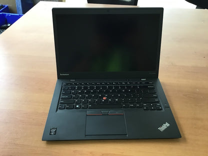 Lenovo ThinkPad X1 Laptop 14" i7-5600U@2.6GHz 8GBRAM 180GBSSD HDMI Mini-DP A-