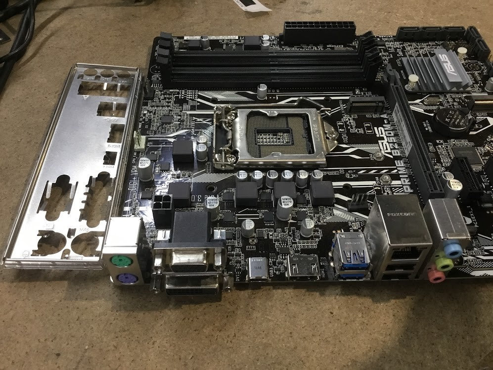 [AU]ASUS PRIME B250M-A Motherboard microATX LGA 1151 DDR4 USB-C HDMI Intel B250