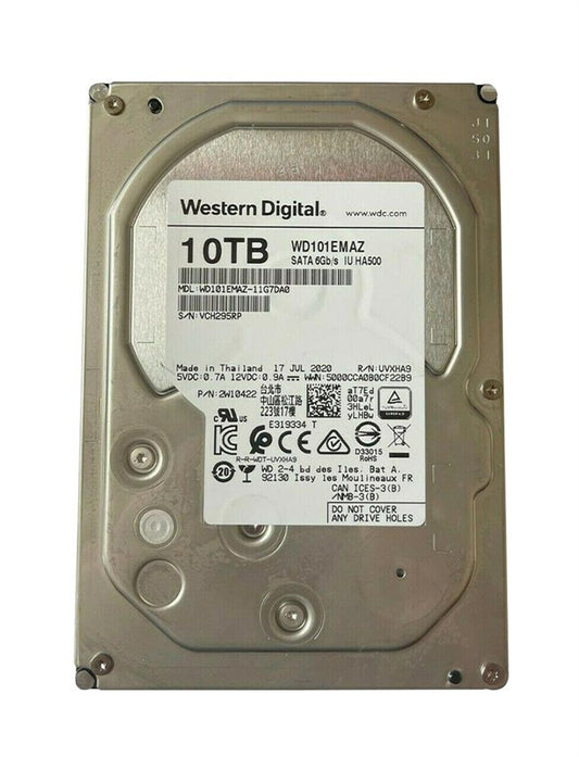 Western Digital 10TB Desktop 3.5" HDD SATA WD101EMAZ-11G7DA0 Hard Disk Drive