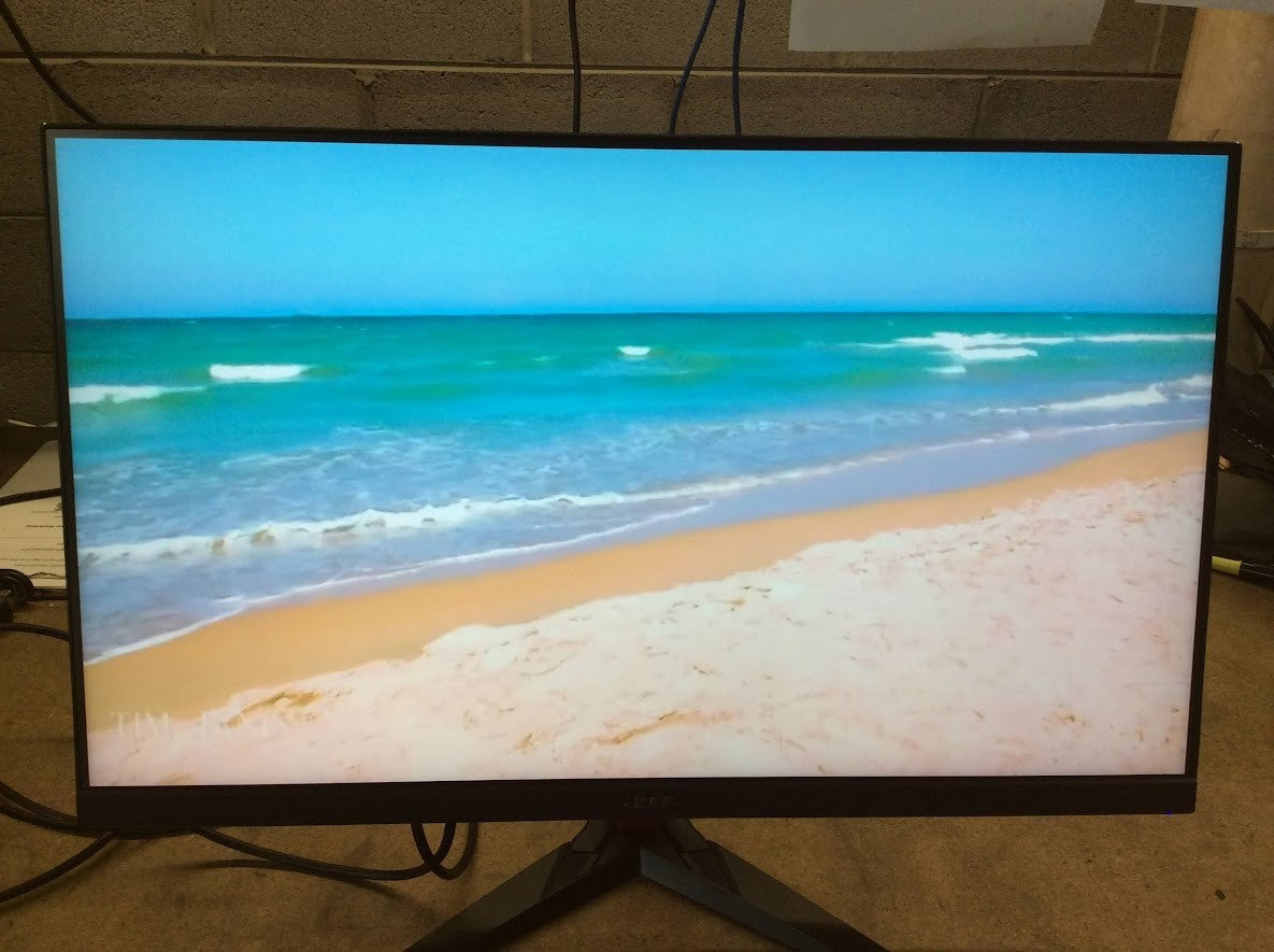 Acer Nitro KG272 Gaming Monitor 27" DisplayPort HDMI Black Tested Au Seller
