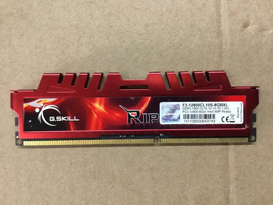 G.Skill RipjawsX F3-12800CL10S-8GBXL (1 x 8GB) DDR3 Desktop Memory Au Stock