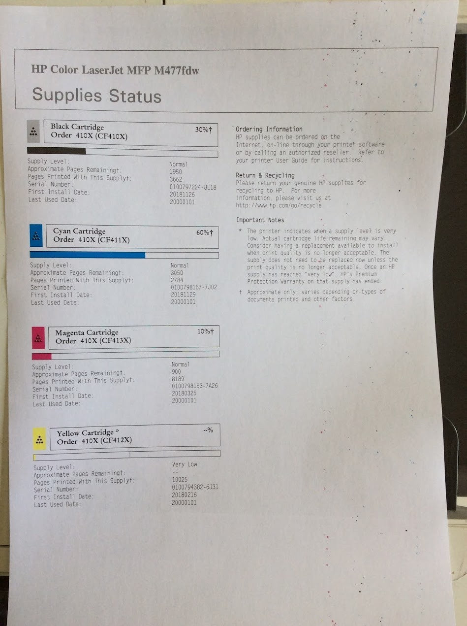HP Color LaserJet Pro MFP M477FDW All-In-One Laser Printer [AU Seller]