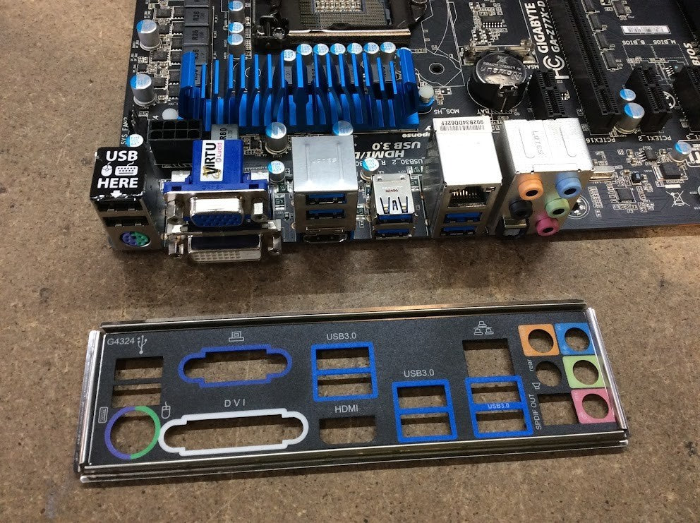 [AU] GIGABYTE GA-Z77X-D3H Motherboard DDR3 ATX LGA 1155 HDMI DVI VGA Intel Z77
