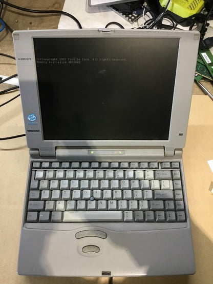 Toshiba Satellite Pro 430CDT Laptop 12.1" Unknown CPU NO HDD VGA Au Seller A-