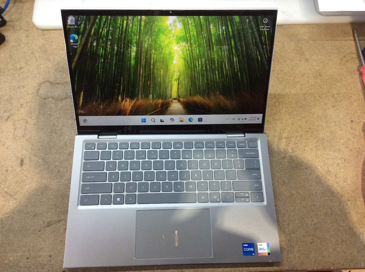 DELL Inspiron 14 5410 2-in-1 Laptop 14"i5-1155G7 8GBRAM 256GBSSD Touch Silver A-