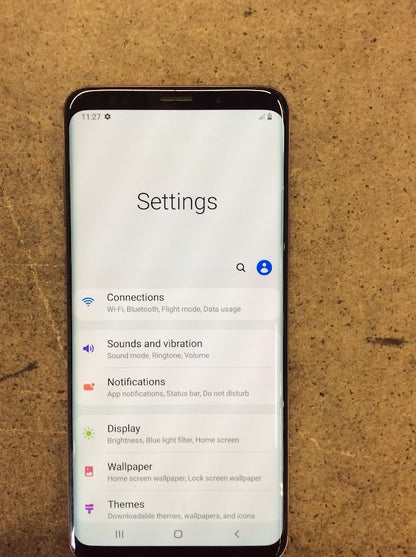 Samsung Galaxy S9+ SM-G965F Smart Phone 6.2" 64GB Bluetooth Touch Purple A-