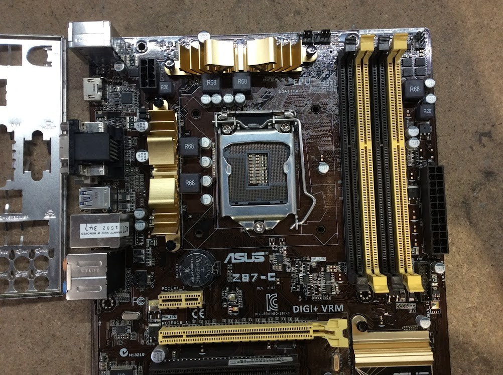 [AU Seller] ASUS Z87-C Motherboard ATX DDR3 LGA 1150 DVI HDMI VGA Intel Z87