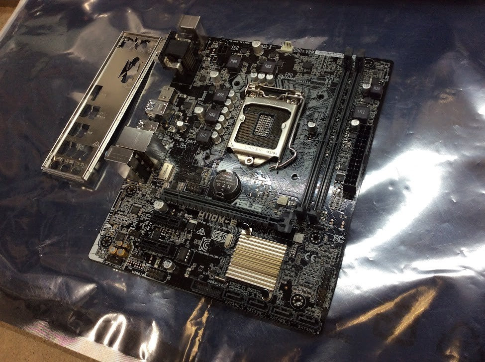ASUS H110M-E Motherboard MicroATX DDR4 LGA 1151 HDMI VGA Intel H110 [AU Stock]