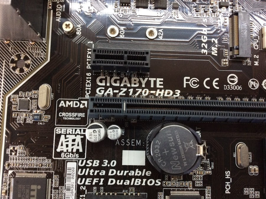 GIGABYTE GA-Z170-HD3 Motherboard ATX HDMI VGA DVI Intel Z170 [AU Seller]